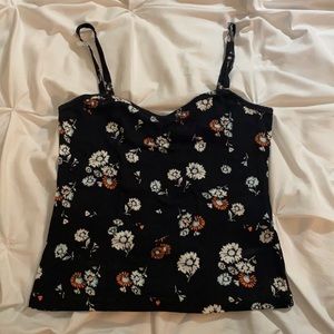 Floral tank top